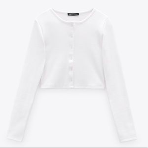Zara ribbed top